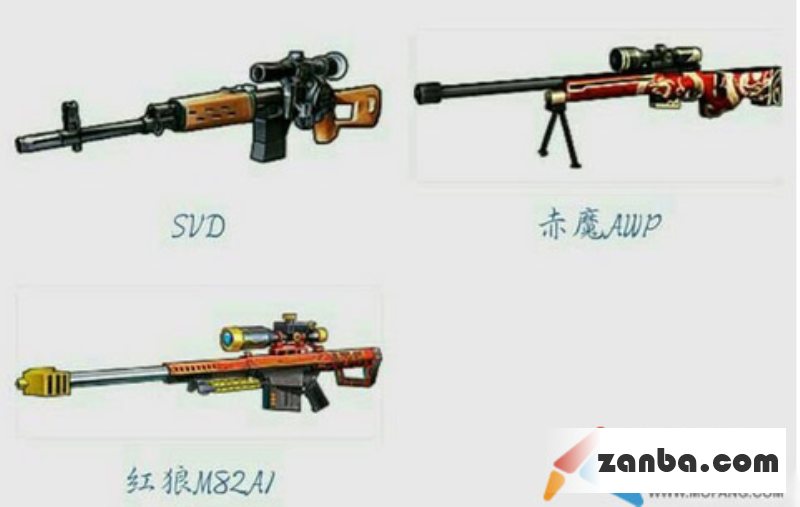 玩家必知 全民枪战解说狙击枪实用性